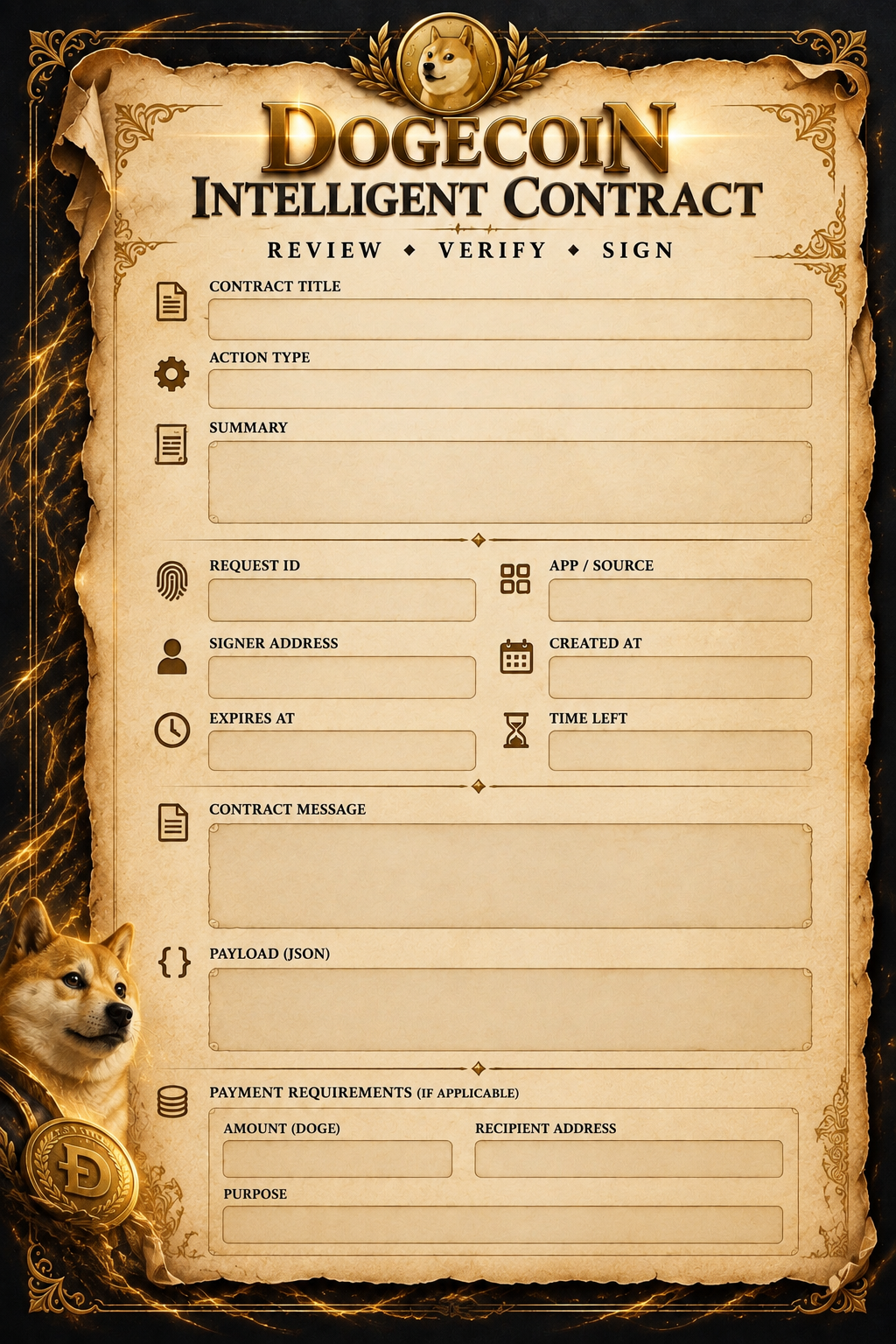 Dogecoin Intelligent Contract